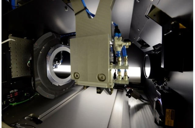 Модуль лазерного дебондинга пластин изнутри